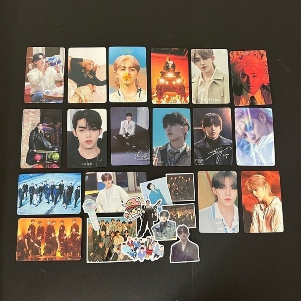 S. COUPS Photocards Seventeen Seungcheol KPOP Bias Pack Unofficial Cards Carats